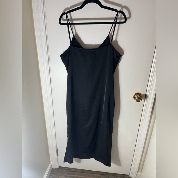 A New Day Black Satin Dress - Picture 7 of 8